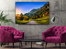 Obraz Zámok na skale 1884